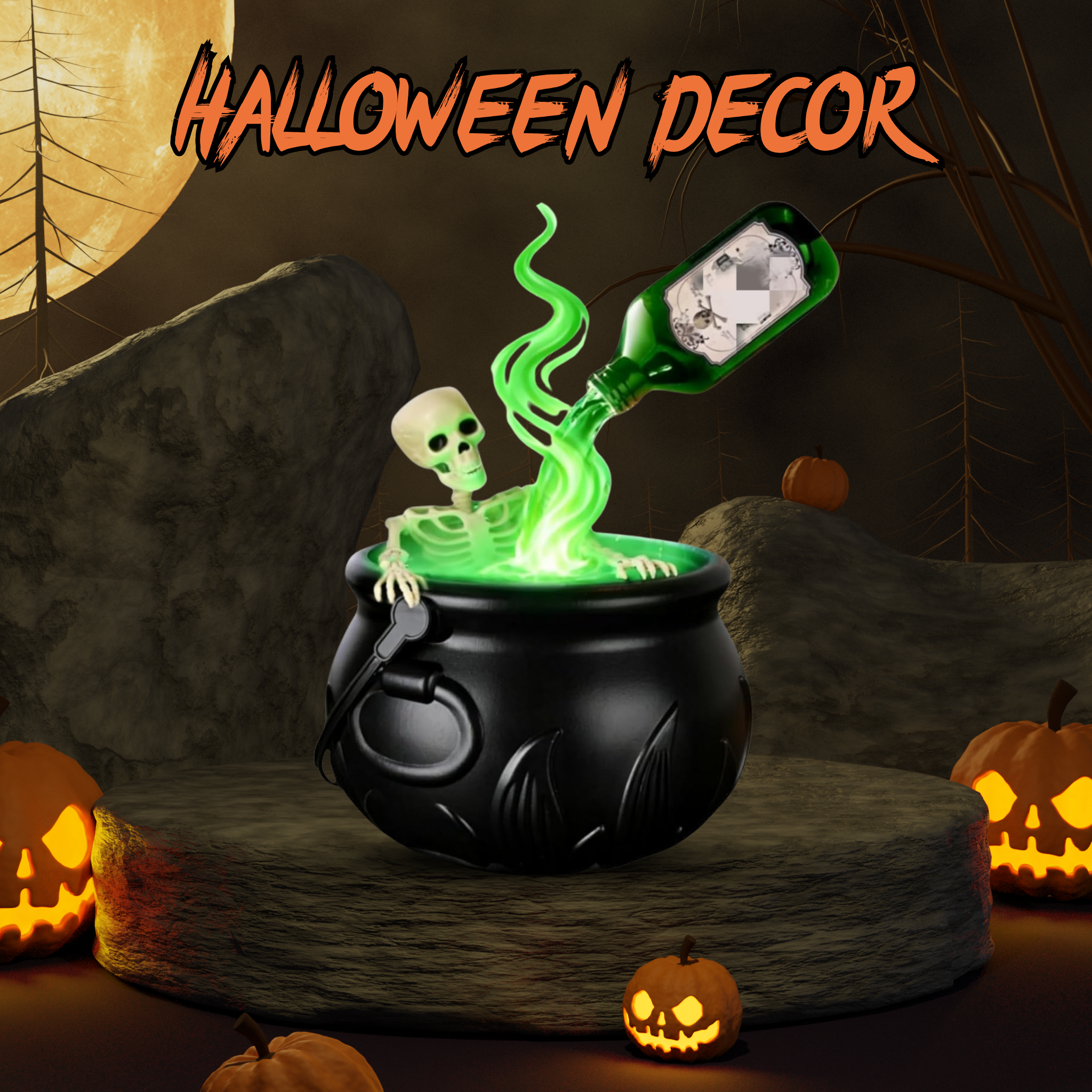 Witch's Brew Cauldron