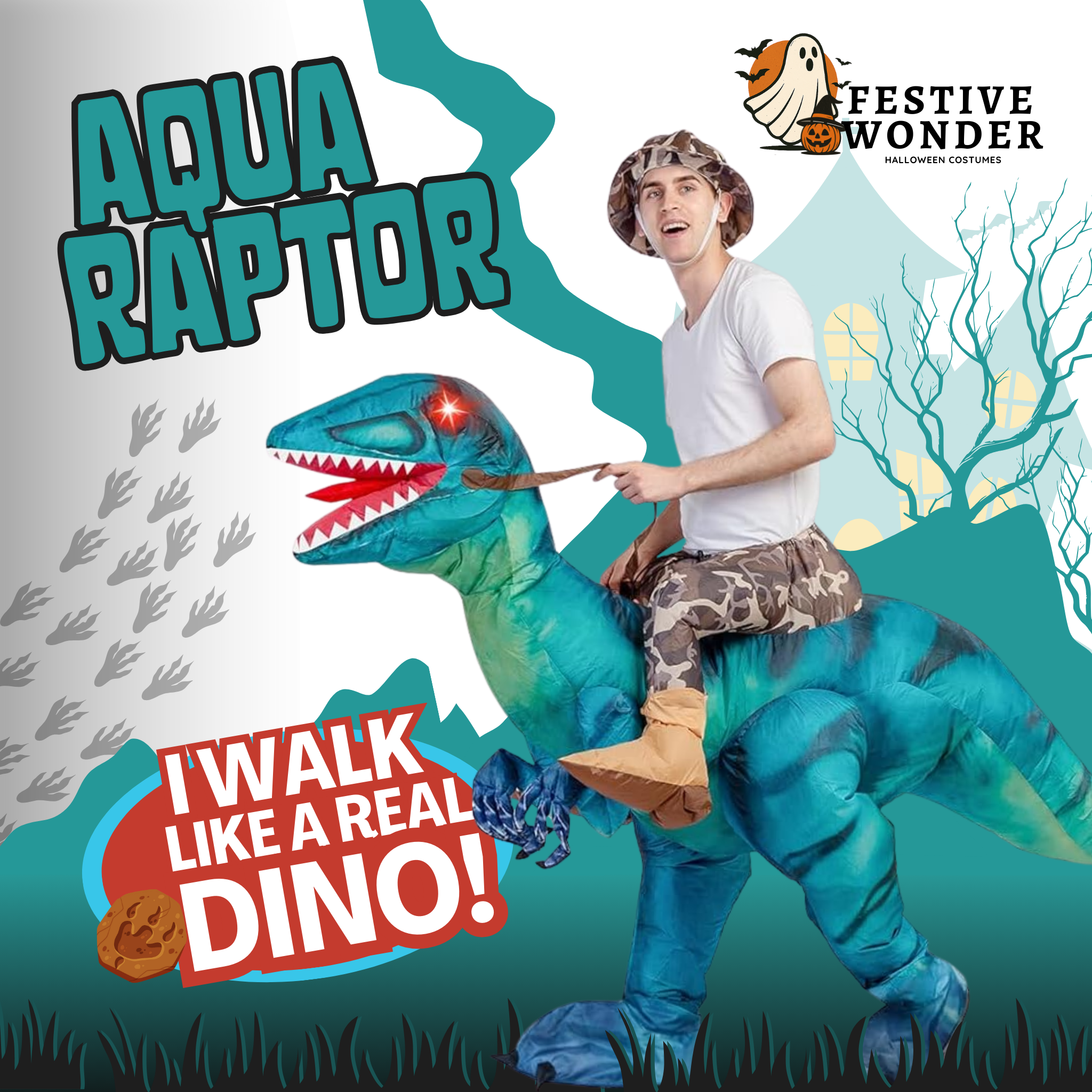 Inflatable Dinosaur Costume