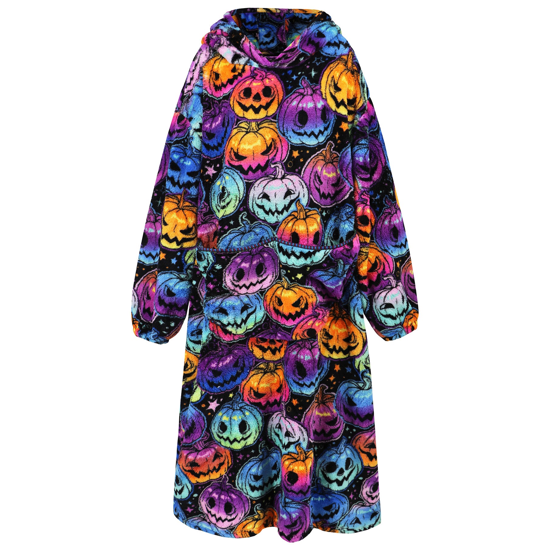 Festive Snug – Cozy Hoodie Blanket (Toddler, Kids & Adult Sizes)