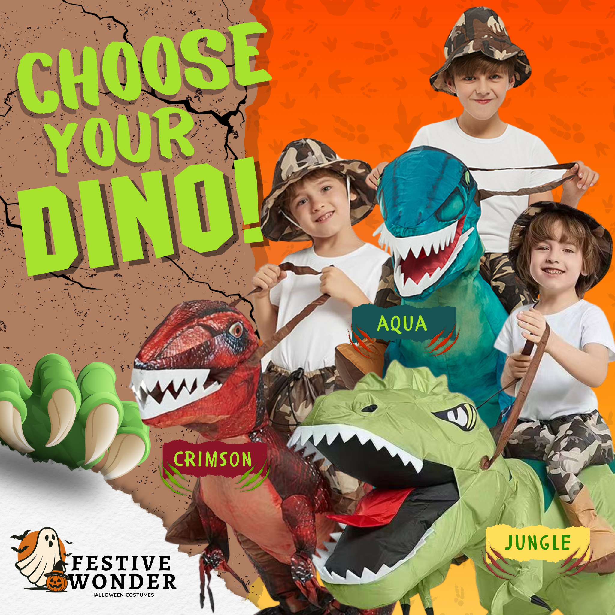 Inflatable Dinosaur Costume