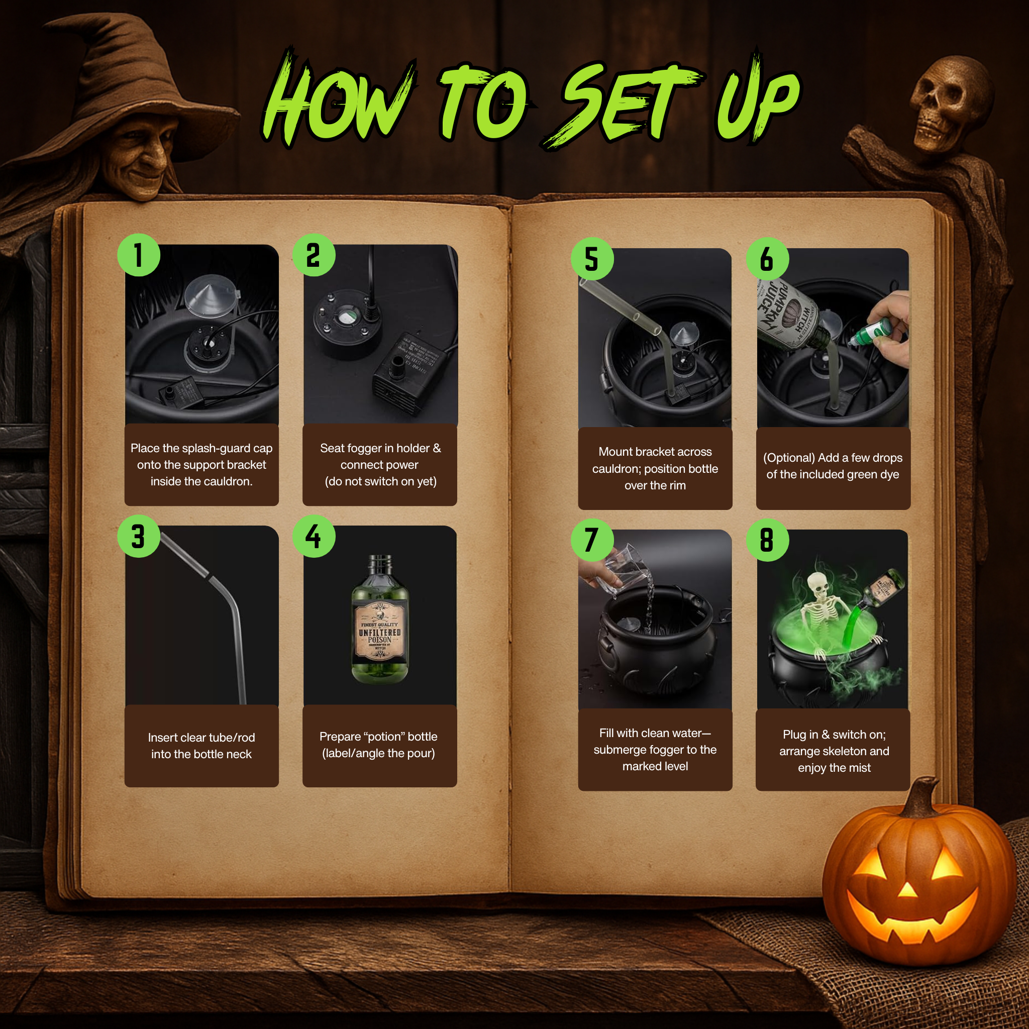 Witch's Brew Cauldron