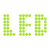 Glowing LED Heads