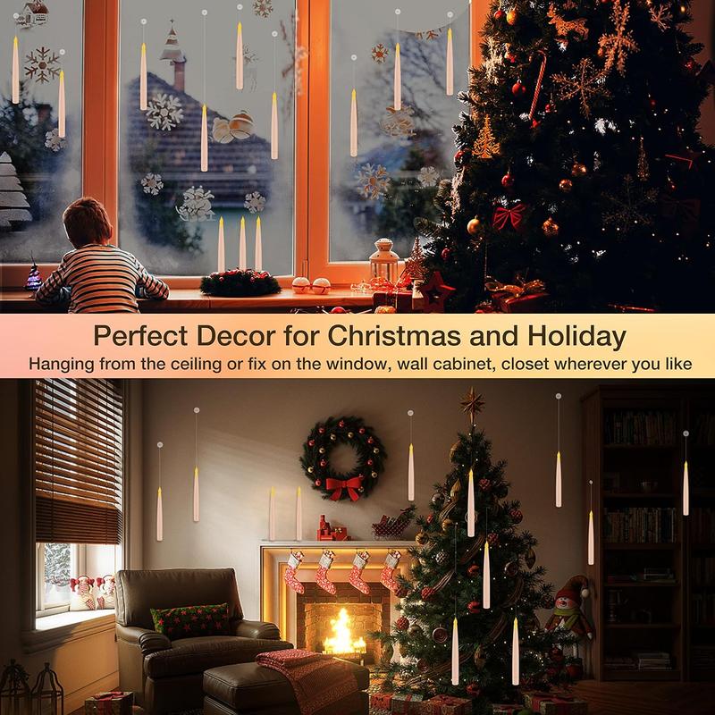 Floating Candles with Magic Wand Remote – Halloween Decorations
