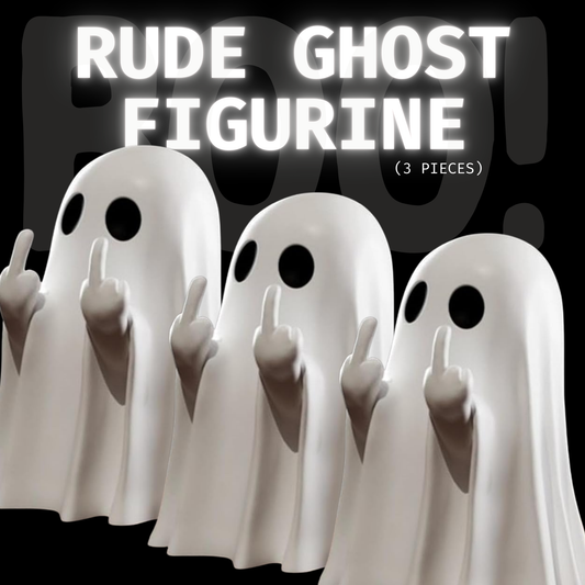 Rude Ghost Figurine (3 Pieces)